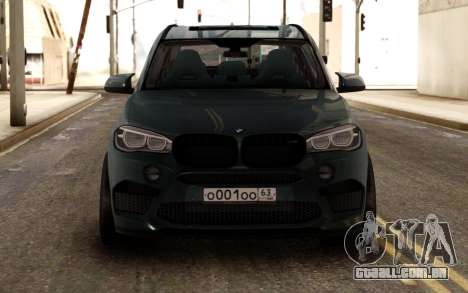 BMW X5 M 2016 para GTA San Andreas