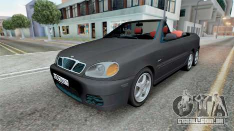 Daewoo Lanos 3-axle para GTA San Andreas