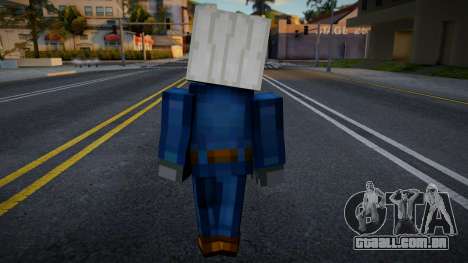 Minecraft Story - White Pumpkin MS para GTA San Andreas