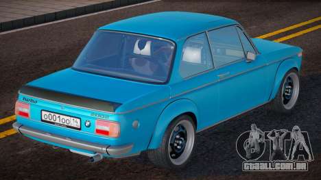 BMW 2002 Turbo Amazing para GTA San Andreas