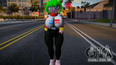 Cosmo The Seedrian Casual Nerf para GTA San Andreas