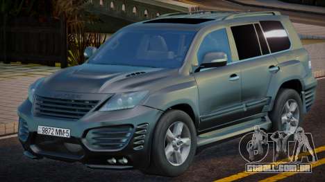 Lexus LX 570 INVADER Black para GTA San Andreas