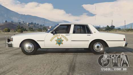 Chevrolet Caprice Highway Patrol 1990 WS