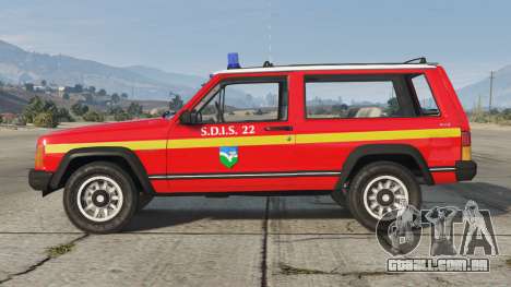 Jeep Cherokee Sapeurs-Pompiers 1998