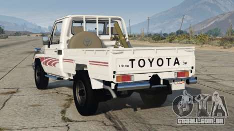 Toyota Land Cruiser Technical White Smoke