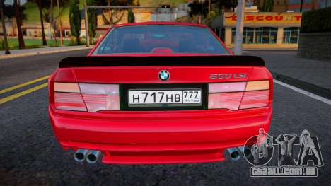 BMW 850CSi Jobo para GTA San Andreas