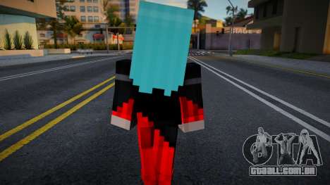 Minecraft Story - Mevia MS para GTA San Andreas