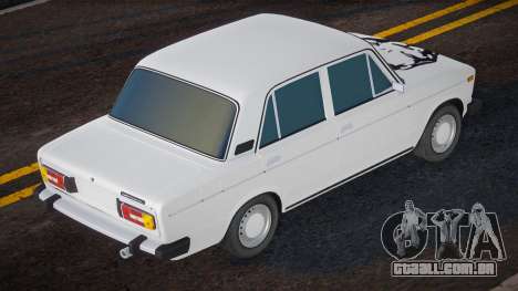 Vaz 2106 White Dog para GTA San Andreas