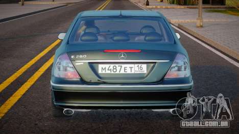 Mercedes-Benz E280 W211 Black Edition para GTA San Andreas
