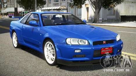 Nissan Skyline R34 SR V1.2 para GTA 4