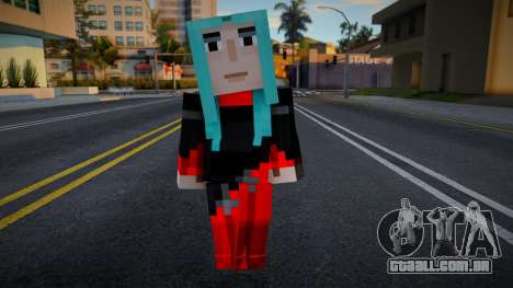 Minecraft Story - Mevia MS para GTA San Andreas