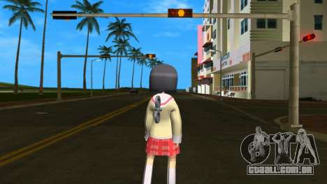 Nano Shinonome-Nichijou v2 para GTA Vice City