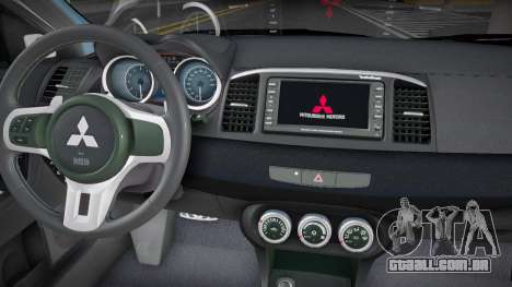 Mitsubishi Lancer Evolution X Jobo para GTA San Andreas