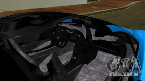 McLaren P1 Black Revel para GTA Vice City