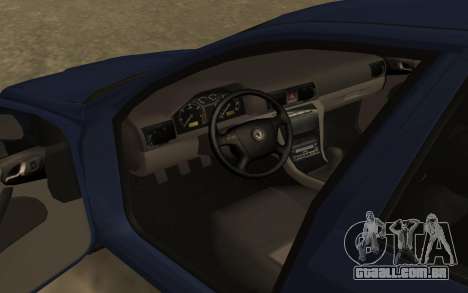 Skoda Octavia TDI 1.9 (sedan) para GTA San Andreas
