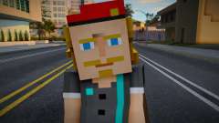 Minecraft Story - Milo MS para GTA San Andreas