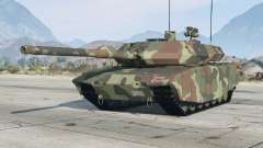 Leopardo 2A7plus Tan toscano para GTA 5