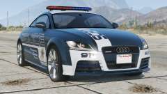 Audi TT RS Coupe Police (8J) para GTA 5