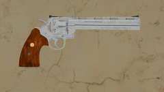 Colt Python 8 inch wood grips para GTA Vice City
