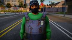 Fam1 - SWAT Style para GTA San Andreas