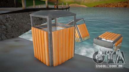 Lixeira moderna para GTA San Andreas