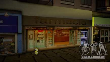 Farmacia En La Tienda De Zero para GTA San Andreas