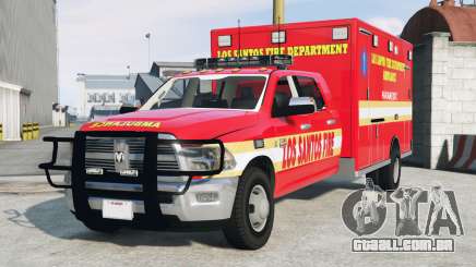 Ram 3500 Mega Cab Ambulance para GTA 5