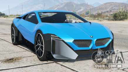 BMW Vision M Next 2019 Vivid Cerulean para GTA 5