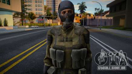 Metal Gear Solid V The Phantom Pain Masked Olive para GTA San Andreas
