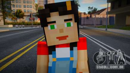 Minecraft Story - Fjesse MS para GTA San Andreas