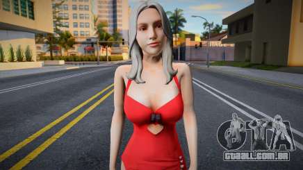 Eva Elfi em um vestido para GTA San Andreas