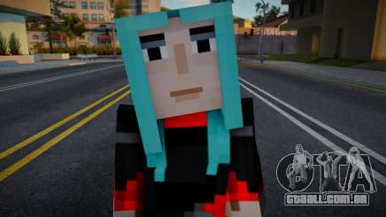Minecraft Story - Mevia MS para GTA San Andreas