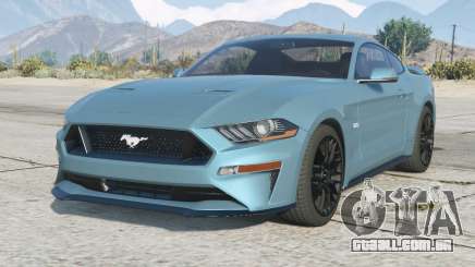 Ford Mustang GT 2018 Cadet Blue para GTA 5