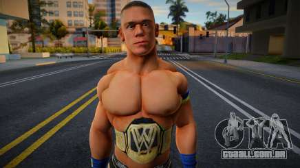 John Cena Blue Wristband and WWE Belt para GTA San Andreas