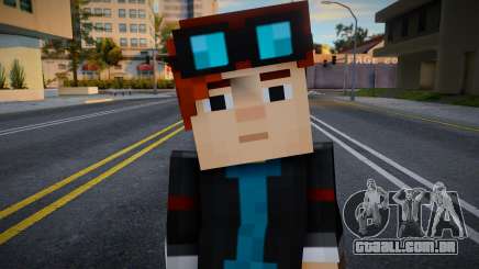 Minecraft Story - DanTDM MS para GTA San Andreas