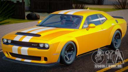 Dodge Challenger Yellow para GTA San Andreas