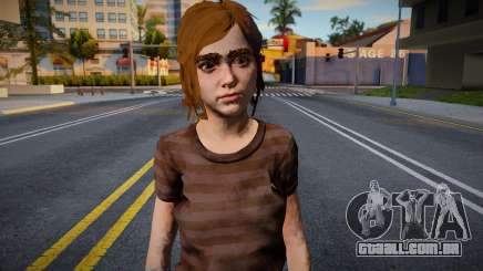 Skin de Ellie del Prologo de The Last of Us 2 para GTA San Andreas