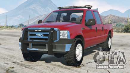 Ford F-250 Unmarked Fire Marshall 2007 para GTA 5