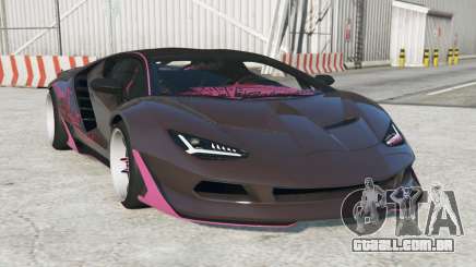 Lamborghini Centenario Dark Puce para GTA 5