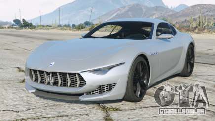 Maserati Alfieri Concept 2014 Light Grey para GTA 5