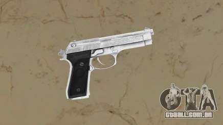 Beretta Stainless Steel with black grips para GTA Vice City