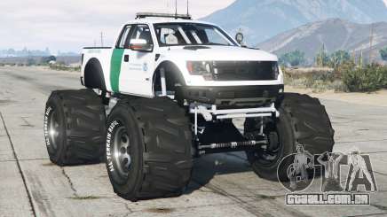Ford F-150 Raptor Monster Truck Border Patrol para GTA 5