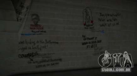 Grafitis En El Tunel para GTA San Andreas