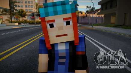 Minecraft Story - Petra MS para GTA San Andreas
