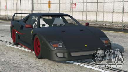 Ferrari F40 Gunmetal para GTA 5