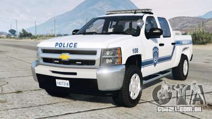 Chevrolet Silverado 1500 Crew Cab Police para GTA 5