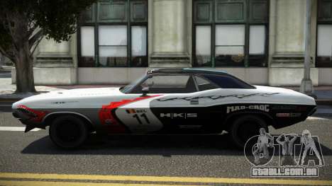 1971 Dodge Challenger Racing S1 para GTA 4