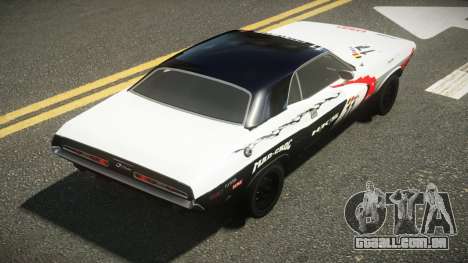 1971 Dodge Challenger Racing S1 para GTA 4