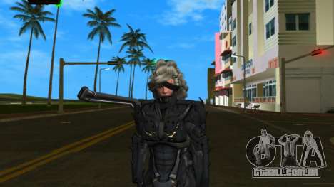 Metal Gear Rising Raiden Render para GTA Vice City