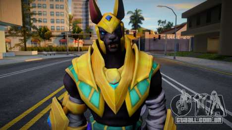 Skin de Nasus WildRift de League of Legends para GTA San Andreas